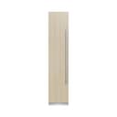 18 in. 8.6 cu. ft. Panel Ready Left Hinge Column Freezer with Graphite Gray Interior view 23