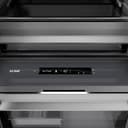 Autograph Edition 18 in. 8.6 cu. ft. Panel Ready Left Hinge Column Freezer with Graphite Gray Interior and Matte Black Accents view 6