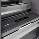 Autograph Edition 18 in. 8.6 cu. ft. Panel Ready Left Hinge Column Freezer with Graphite Gray Interior and Matte Black Accents view 7