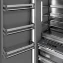 Autograph Edition 18 in. 8.6 cu. ft. Panel Ready Left Hinge Column Freezer with Graphite Gray Interior and Matte Black Accents view 13