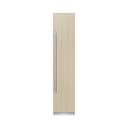 18 in. 8.6 cu. ft. Panel Ready Right Hinge Column Freezer with Graphite Gray Interior view 22