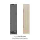 Autograph Edition 18 in. 8.6 cu. ft. Panel Ready Right Hinge Column Freezer with Graphite Gray Interior and Champagne Bronze Accents view 13