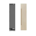 Autograph Edition 18 in. 8.6 cu. ft. Panel Ready Right Hinge Column Freezer with Graphite Gray Interior and Champagne Bronze Accents view 20