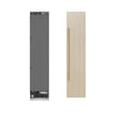 Autograph Edition 18 in. 8.6 cu. ft. Panel Ready Right Hinge Column Freezer with Graphite Gray Interior and Polished Gold Accents view 20