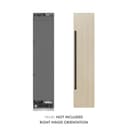 Autograph Edition 18 in. 8.6 cu. ft. Panel Ready Right Hinge Column Freezer with Graphite Gray Interior and Matte Black Accents view 11