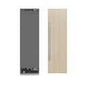 24 in. 12.5 cu. ft. Panel Ready Column Refrigerator with Graphite Gray Interior view 17