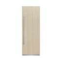 30 in. 16.7 cu. ft. Panel Ready Column Refrigerator with Graphite Gray Interior view 18