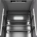 ZLINE Autograph Edition 30 in. 16.7 cu. ft. Panel Ready Column Refrigerator with Graphite Gray Interior and Champagne Bronze Accents (RBCRVZ-30-CB) view 2