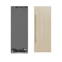 ZLINE Autograph Edition 30 in. 16.7 cu. ft. Panel Ready Column Refrigerator with Graphite Gray Interior and Polished Gold Accents (RBCRVZ-30-G) view 18