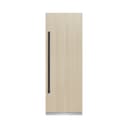 ZLINE Autograph Edition 30 in. 16.7 cu. ft. Panel Ready Column Refrigerator with Graphite Gray Interior and Matte Black Accents (RBCRVZ-30-MB) view 19