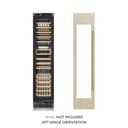 ZLINE Autograph Edition 18 in. 9.0 cu. ft. Triple Zone 68 Bottle Panel Ready Left Hinge Column Wine Cooler with Champagne Bronze Accents (RBCWVLZ-18-CB) view 1