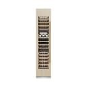 ZLINE Autograph Edition 18 in. 9.0 cu. ft. Triple Zone 68 Bottle Panel Ready Left Hinge Column Wine Cooler with Champagne Bronze Accents (RBCWVLZ-18-CB) view 14