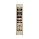 ZLINE Autograph Edition 18 in. 9.0 cu. ft. Triple Zone 68 Bottle Panel Ready Left Hinge Column Wine Cooler with Polished Gold Accents (RBCWVLZ-18-G) view 16