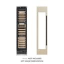ZLINE Autograph Edition 18 in. 9.0 cu. ft. Triple Zone 68 Bottle Panel Ready Left Hinge Column Wine Cooler with Matte Black Accents (RBCWVLZ-18-MB) view 1