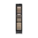 ZLINE Autograph Edition 18 in. 9.0 cu. ft. Triple Zone 68 Bottle Panel Ready Left Hinge Column Wine Cooler with Matte Black Accents (RBCWVLZ-18-MB) view 10