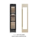 ZLINE Autograph Edition 18 in. 9.0 cu. ft. Triple Zone 68 Bottle Panel Ready Right Hinge Column Wine Cooler with Champagne Bronze Accents (RBCWVRZ-18-CB) view 1