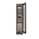 ZLINE Autograph Edition 18 in. 9.0 cu. ft. Triple Zone 68 Bottle Panel Ready Right Hinge Column Wine Cooler with Polished Gold Accents (RBCWVRZ-18-G) view 15
