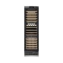 ZLINE Autograph Edition 24 in. 12.4 cu. ft. Triple Zone 100 Bottle Panel Ready Column Wine Cooler with Champagne Bronze Accents (RBCWVZ-24-CB) view 15