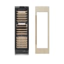 ZLINE Autograph Edition 24 in. 12.4 cu. ft. Triple Zone 100 Bottle Panel Ready Column Wine Cooler with Polished Gold Accents (RBCWVZ-24-G) view 15
