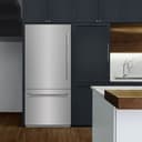 36 In. 19.8 Cu. Ft. Built-in Bottom Freezer Refrigerator With Water Dispenser And Ice Maker In Stainless Steel view 2