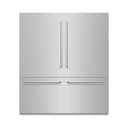 72 In. 39.6 Cu. Ft. French Door Built-in Bottom Freezer Refrigerator With Water Dispensers And Ice Makers In Stainless Steel view 1