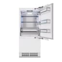 ZLINE 36 in. 19.8 cu. ft. Panel Ready Built-In Bottom Freezer Refrigerator with Water Dispenser and Ice Maker (RBIT-36) view 6