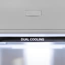 ZLINE 72 in. 39.6 cu. ft. Panel Ready French Door Built-In Bottom Freezer Refrigerator with Water Dispensers and Ice Makers (RBIT-72) view 11