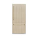 Autograph Edition 36 In. 19.8 Cu. Ft. Panel Ready Built-in Bottom Freezer Refrigerator With Water Dispenser And Ice Maker With Champagne Bronze Accents view 4