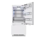 Autograph Edition 36 In. 19.8 Cu. Ft. Panel Ready Built-in Bottom Freezer Refrigerator With Water Dispenser And Ice Maker With Champagne Bronze Accents view 8