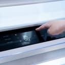 ZLINE Autograph Edition 36 in. 19.8 cu. ft. Built-In Bottom Freezer Refrigerator with Water Dispenser and Ice Maker in Black Stainless Steel and Polished Gold Accents (RBITZ-BS-36-G) view 11