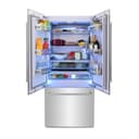 36" 19.6 cu. Ft. Panel Ready Built-In 3-Door French Door Refrigerator with Internal Water and Ice Dispenser view 14