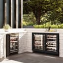 ZLINE 24 in. Touchstone 151 Can Beverage Fridge With Black Matte Glass Door (RBSO-BLM-24) view 13