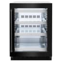 ZLINE 24 in. Touchstone 151 Can Beverage Fridge With Black Stainless Steel Glass Door (RBSO-BS-24) view 3
