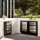 ZLINE 24 in. Touchstone 151 Can Beverage Fridge With Black Stainless Steel Glass Door (RBSO-BS-24) view 13