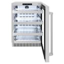 ZLINE 24 in. Touchstone 151 Can Beverage Fridge With DuraSnow® Stainless Steel Glass Door (RBSO-SN-24) view 3