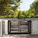 ZLINE Autograph Edition 24 in. Touchstone 151 Can Beverage Fridge With Black Matte Glass Door And Polished Gold Handle (RBSOZ-BLM-24-G) view 11