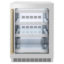 AutographEdition 24 in. Touchstone 151 Can Beverage Fridge With Stainless Steel Glass Door And Champagne Bronze Handle view 15