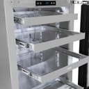 AutographEdition 24 in. Touchstone 151 Can Beverage Fridge With Stainless Steel Glass Door And Champagne Bronze Handle view 7