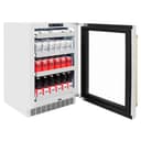 AutographEdition 24 in. Touchstone 151 Can Beverage Fridge With Stainless Steel Glass Door And Polished Gold Handle view 13