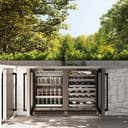 AutographEdition 24 in. Touchstone 151 Can Beverage Fridge With Stainless Steel Glass Door And Matte Black Handle view 17