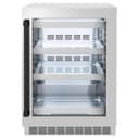 AutographEdition 24 in. Touchstone 151 Can Beverage Fridge With Stainless Steel Glass Door And Matte Black Handle view 15