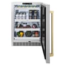 AutographEdition 24 in. Touchstone 151 Can Beverage Fridge With Solid Stainless Steel Door And Champagne Bronze Handle view 16
