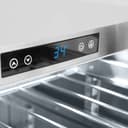 AutographEdition 24 in. Touchstone 151 Can Beverage Fridge With Solid Stainless Steel Door And Champagne Bronze Handle view 2