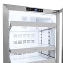AutographEdition 24 in. Touchstone 151 Can Beverage Fridge With Solid Stainless Steel Door And Matte Black Handle view 9