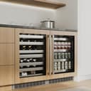 24in. Touchstone 151 Can Beverage Fridge With Panel Ready Glass Door view 16