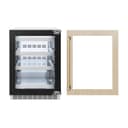 AutographEdition 24 in. Touchstone 151 Can Beverage Fridge With Panel Ready Glass Door And Champagne Bronze Handle view 17