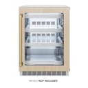 AutographEdition 24 in. Touchstone 151 Can Beverage Fridge With Panel Ready Glass Door And Champagne Bronze Handle view 5