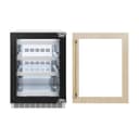 AutographEdition 24 in. Touchstone 151 Can Beverage Fridge With Panel Ready Glass Door And Polished Gold Handle view 17