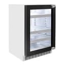 AutographEdition 24 in. Touchstone 151 Can Beverage Fridge With Panel Ready Glass Door And Polished Gold Handle view 11
