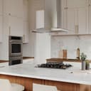 30" Dropin Gas Stovetop with 4 Gas Brass Burners and Black Porcelain Top (RC30-PBT) view 4